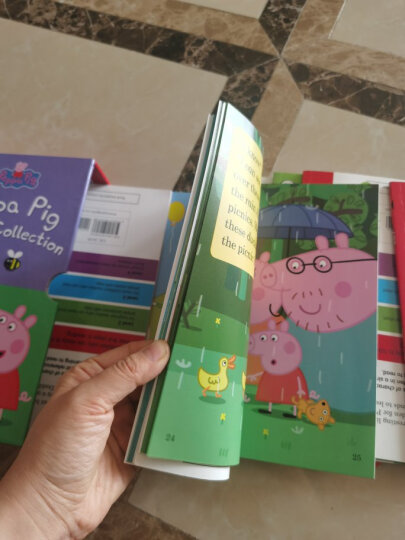 小猪佩奇 英文原版童书  Peppa Pig Peppa's Family纸板4册套装 晒单图