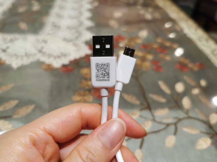品胜（PISEN）安卓数据线 3米 Micro USB手机充电线 适用于华为/小米/vivo//oppo/荣耀/红米/魅族 白色 晒单图