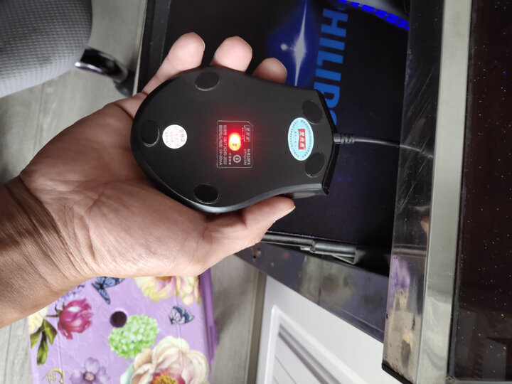 双飞燕(A4TECH) N-810FX 鼠标 有线鼠标 办公鼠标 便携鼠标 右手鼠标 DPI可调 绅士哑黑 自营 晒单图