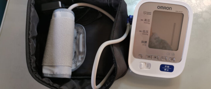 欧姆龙（OMRON）电子血压计家用上臂式 医用智能APP血压测量仪蓝牙HEM-8732T 晒单图