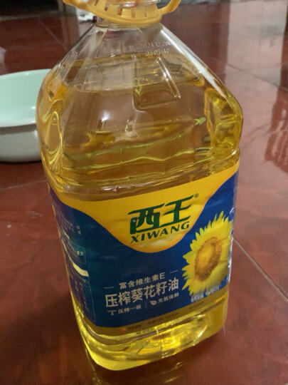西王 食用油 一级压榨葵花籽油 6.18L 晒单图