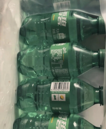 可口可乐（Coca-Cola）雪碧 Sprite柠檬味汽水碳酸饮料300ml*24瓶 整箱装 晒单图