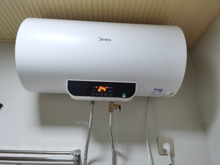 美的(Midea)50升健康抑菌 2100W速热 电热水器F50-21W6(B)(遥控)(雅致) 晒单图