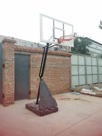 斯伯丁SPALDING篮球架成人移动便携式48英寸篮板FR59618 晒单图