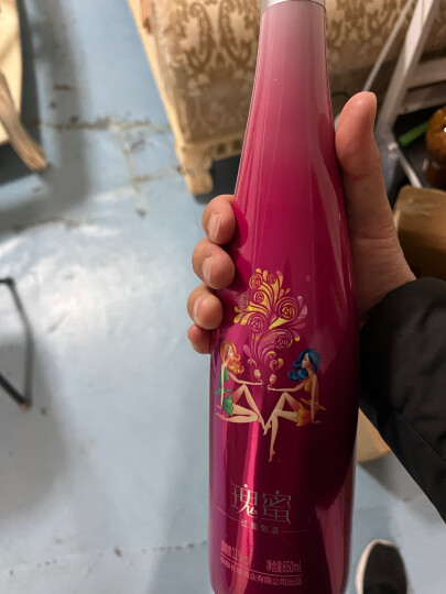 长城 瑰蜜低温发酵甜红葡萄酒 650ml*6瓶 整箱装 晒单图