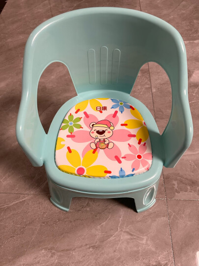 日康 叫叫椅儿童发声椅 幼儿园卡通小板凳 男女宝宝训练练习座椅加厚防滑靠背椅子 粉色椅子RK-3698 晒单图