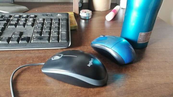罗技(Logitech)MK120 键鼠套装 有线键鼠套装 办公键鼠套装 电脑键盘 笔记本键盘 联想全尺寸 黑色 晒单图