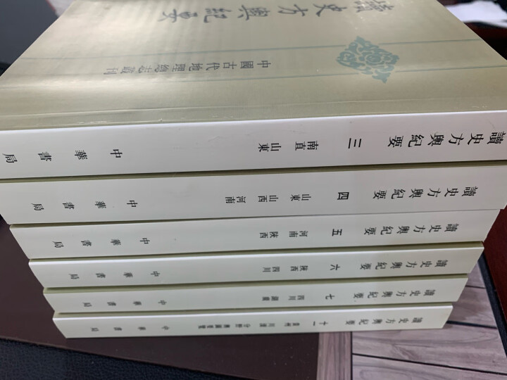 中国古代地理总志丛刊：读史方舆纪要（套装全12册）  晒单图