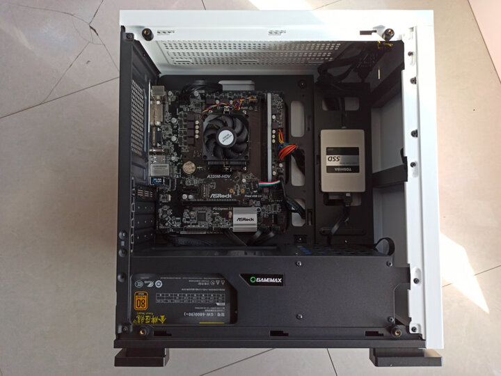 华擎(ASRock)A320M-HDV主板 + AMD 锐龙 3 2200G 处理器 (r3)板U套装 晒单图