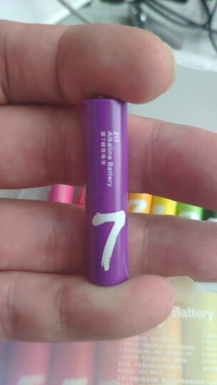 ZMI5号彩虹电池碱性10粒装适用于血压计/遥控器/鼠标/儿童玩具/智能门锁耳温枪血氧仪 晒单图