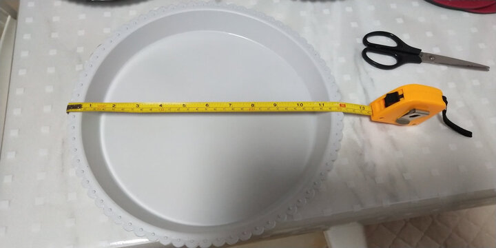 雅亭 鑫腾花卉 圆形塑料托盘 花盆托盘 白色 红色托盘 圆形波浪边 塑料花盆盆栽办公室桌面托 450型内口径33厘米单个价格 砖红色 晒单图