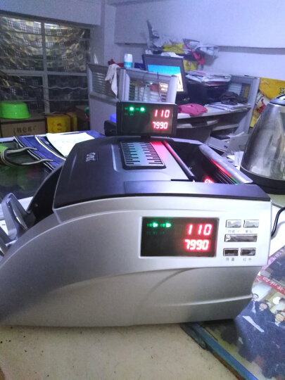 康亿（KONYEE）2020新版人民币 JBYD-KY-0818B 全新版 银行专用语音红外装置验钞点钞机 晒单图
