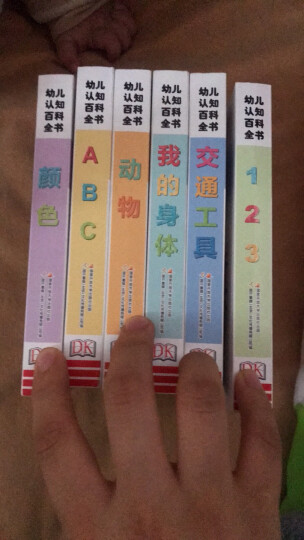 DK幼儿认知双语小百科（0-3岁，附赠中英双语音频套装共6册） 晒单图