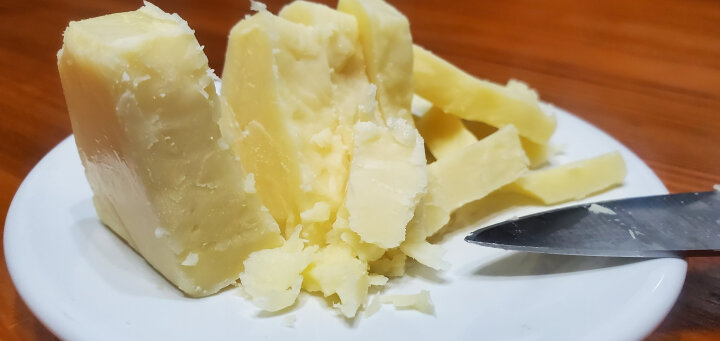 金凯利（KERRYGOLD）爱尔兰进口陈年切达奶酪 198g一包（干酪） 原制天然芝士烘焙 晒单图