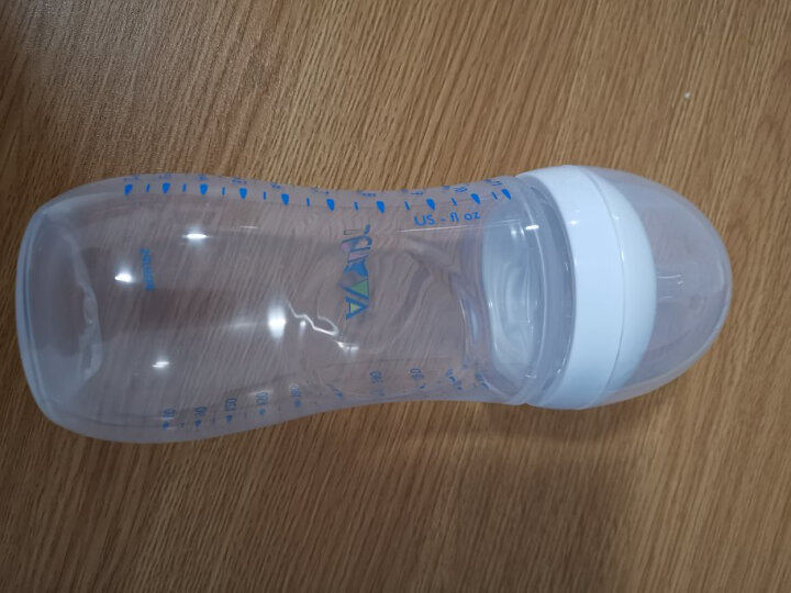 飞利浦新安怡 奶瓶 PP奶瓶 婴儿仿母乳硅橡胶奶嘴进口宽口径260ml（对装）自带1月+奶嘴SCF693/23 晒单图