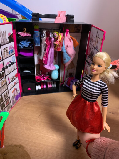 芭比（Barbie）女孩娃娃玩具 小小旅行家 FFB18 晒单图