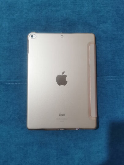 亿色(ESR)苹果iPad Air2保护套/壳 轻薄硅胶全包软边框皮套 悦色跃色系列 藏青蓝【不适用iPad Air和iPad2】 晒单图