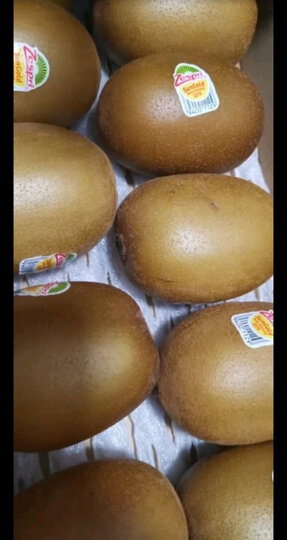 Zespri佳沛 新西兰阳光金奇异果 特大25-27个原箱装 单果重约124-145g 水果礼盒 生鲜水果 晒单图