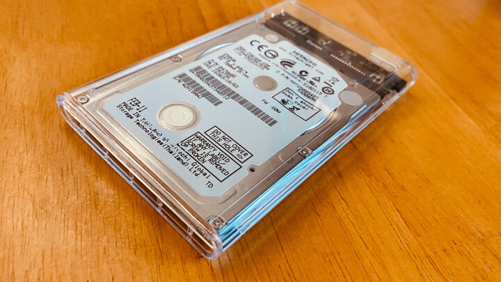 奥睿科(ORICO)Type-C移动硬盘盒2.5英寸SATA转USB3.0笔记本电脑外置盒机械固态ssd硬盘盒子 全透明2139C3 晒单图