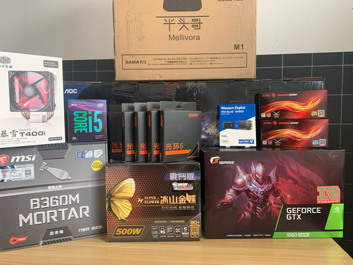 振华(SUPER FLOWER) 额定500W 冰山金蝶500战斗版 电源 (80PLUS金牌/支持SLI/ 5年保固) 晒单图