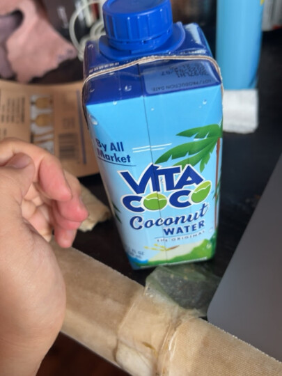 唯他可可（Vita Coco）椰子水椰汁饮料年货 低糖低卡富含电解质 原装进口果汁330ml*12瓶 晒单图