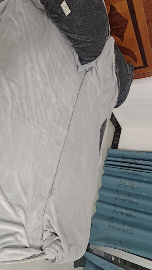 南极人牛奶绒床上四件套 适用1.5/1.8米床被套200*230cm 晒单图