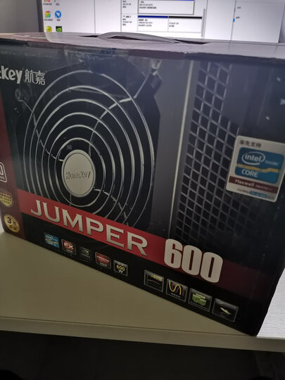 航嘉(Huntkey)额定450W JUMPER450S电脑电源 (主动PFC/双管正激/宽幅电压/背部走线/高性价比) 晒单图