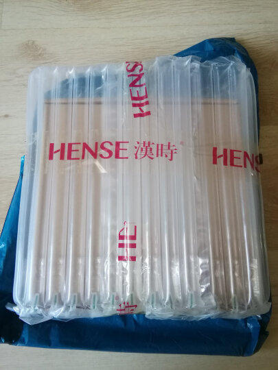 汉时（Hense）钟表 创意现代挂墙钟客厅卧室个性小时钟简约石英钟HW87 白色 晒单图