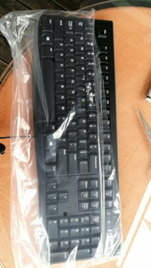 罗技(Logitech)MK120 键鼠套装 有线键鼠套装 办公键鼠套装 电脑键盘 笔记本键盘 联想全尺寸 黑色 晒单图
