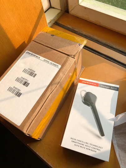 缤特力(Plantronics) 5200/5210蓝牙耳机挂耳式车载无线 商务苹果通用 3200(太空灰) 晒单图