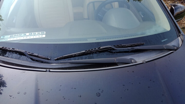 博世（Bosch）原装有骨雨刮器/雨刷器/汽车前档雨刮雨刮胶条(2只装)适配 本田锋范 晒单图