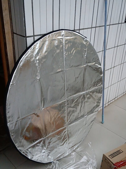 金贝（JINBEI）反光板110cm五合一折叠挡光板摄影器材柔光板反光板 晒单图