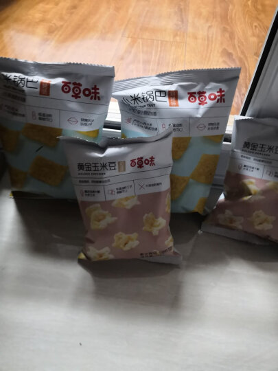 百草味 小米锅巴80g 手工小吃办公室宿舍网红休闲零食膨化食品 MJ 烧烤味 晒单图