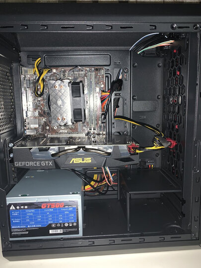 武极武神 i5 10400F/华硕GTX1660S/直播吃鸡游戏台式电脑主机DIY组装机 晒单图