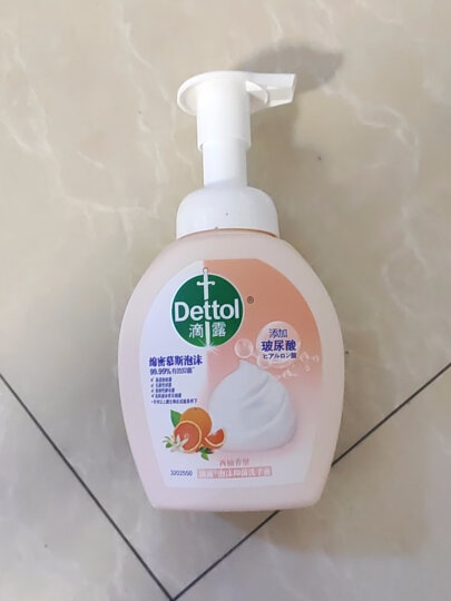 滴露Dettol泡沫洗手液樱桃芬芳250mL HelloKitty版 儿童洗手液  晒单图