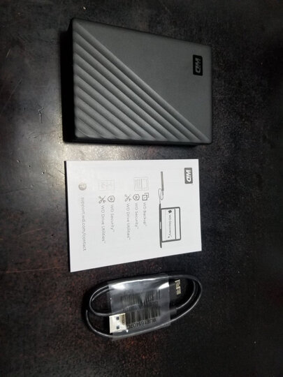 西部数据(WD)500G USB3.0移动硬盘Elements 新元素系列2.5英寸(稳定耐用 海量存储)WDBUZG5000ABK 晒单图