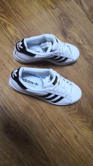 阿迪达斯官网adidas 三叶草SUPERSTAR男女鞋经典运动鞋板鞋C77124 如图 36.5 晒单图