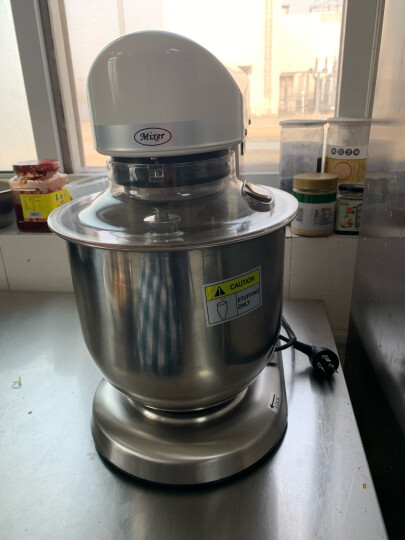 FEST鲜奶机7升奶油奶盖机搅拌机商用和面机多功能厨师机全自动打蛋机打发器 RC-7L三功能款（1.5斤搅拌量） 晒单图