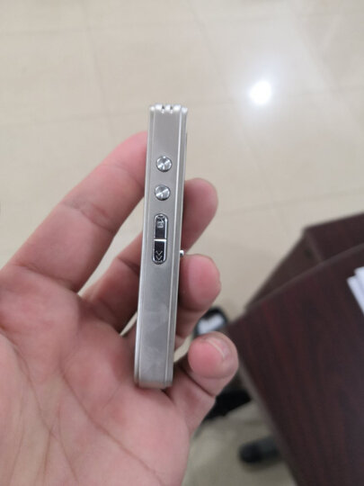 山水(SANSUI)录音笔 智能降噪会议专业录音器 迷你微型MP3播放器 H-601 16G 金色 晒单图