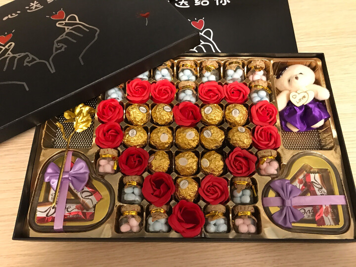 费列罗巧克力礼盒装情人节生日礼物送女友女生 晒单图