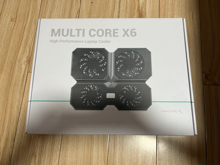 九州风神（DEEPCOOL）X6 笔记本散热器 （电脑配件/笔记本支架/散热架/散热垫/适用于15.6英寸/风冷） 晒单图