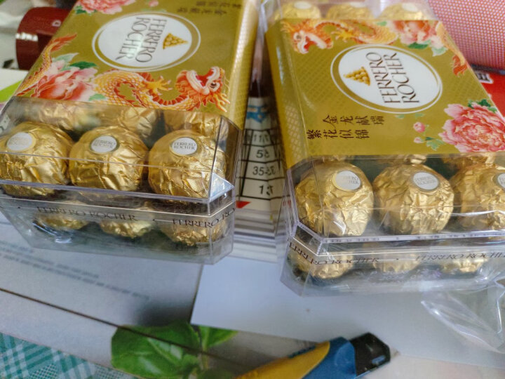 费列罗（FERRERO）榛果威化巧克力制品32粒400g 礼盒装喜糖零食伴手礼母亲节送礼 晒单图