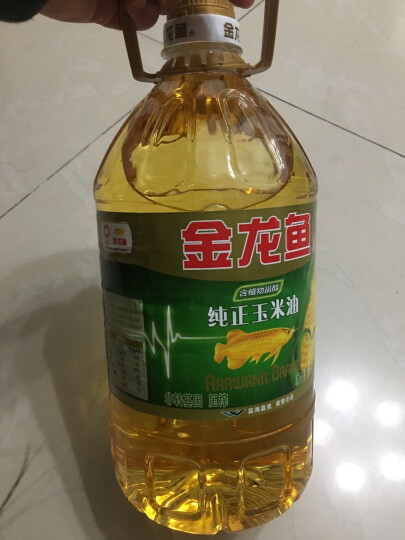 金龙鱼 食用油 非转基因 压榨 一级 纯正玉米油4L（新老包装随机发货） 晒单图