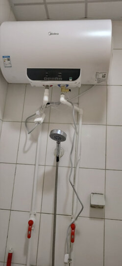 美的（Midea）速热50升电热水器 5.3倍大水量 健康洗 一级节能专利无缝内胆 智能家电F50-15WB5(Y) 晒单图