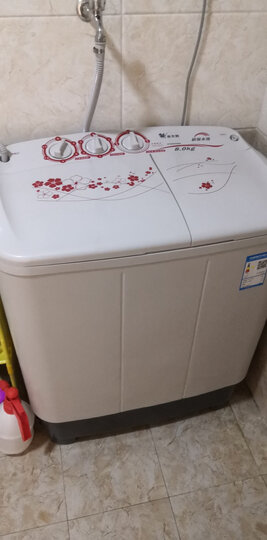 小天鹅(LittleSwan)双缸双桶洗衣机半自动 强力电机 三年包修 8公斤 TP80-DS905 晒单图