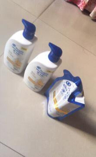 海飞丝洗发水套装丝质柔滑700ml*2送200ml 持久去屑清洁止痒清爽柔润 男士女士通用 清香型 晒单图