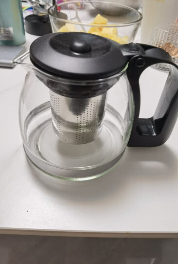 紫丁香茶具整套玻璃茶杯茶壶套装家用办公茶水分离壶泡茶壶礼盒功夫茶具 晒单图