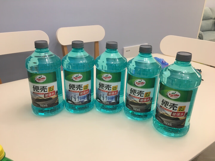 龟牌(Turtle Wax)防冻玻璃水汽车摩托车冬季四季通用玻璃清洁剂汽车用品挡风玻璃去油膜家用窗户清洁G-4082 晒单图