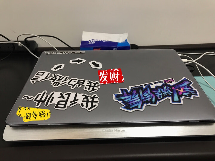 酷冷至尊(CoolerMaster) A200 笔记本散热器 (双14CM风扇/纯铝金属拉丝面板/双USB/电脑组件) 晒单图