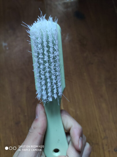 艺姿 厨房用不锈钢锅刷 去污不沾油 长手柄清洁球钢丝球送原装钢丝球8个 YZ-CF101 晒单图